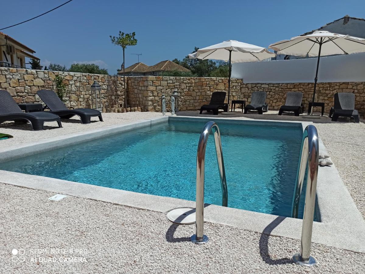 Avra Villa Gaios Bagian luar foto