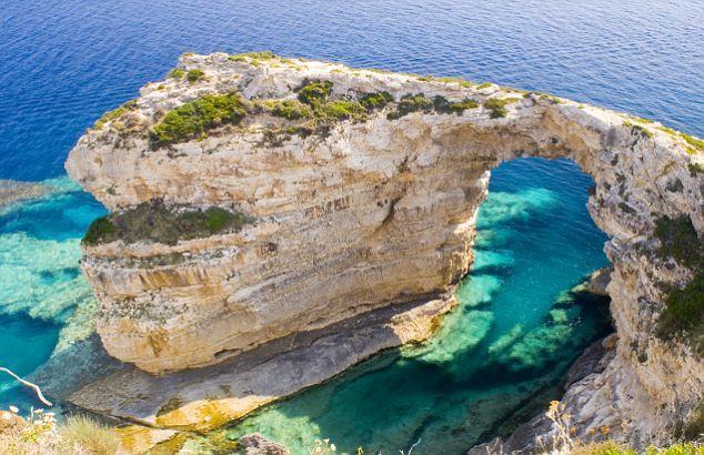 Avra Villa Gaios Bagian luar foto
